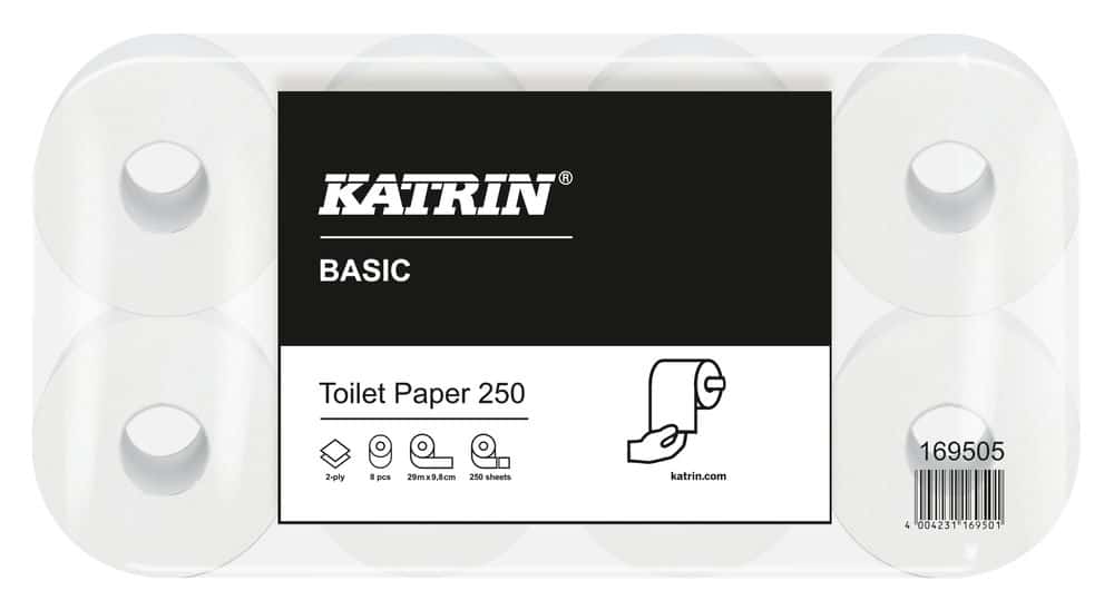 Basic Toilet Toilettenpapier  2-lagig