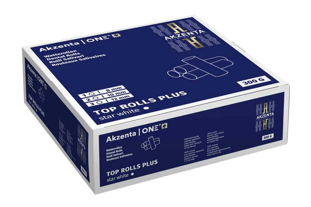 Akzenta® Top Rolls Plus Zahnwatterollen