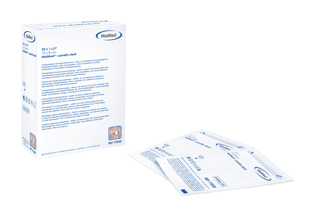 MaiMed® – porefix steriler Wundschnellverband