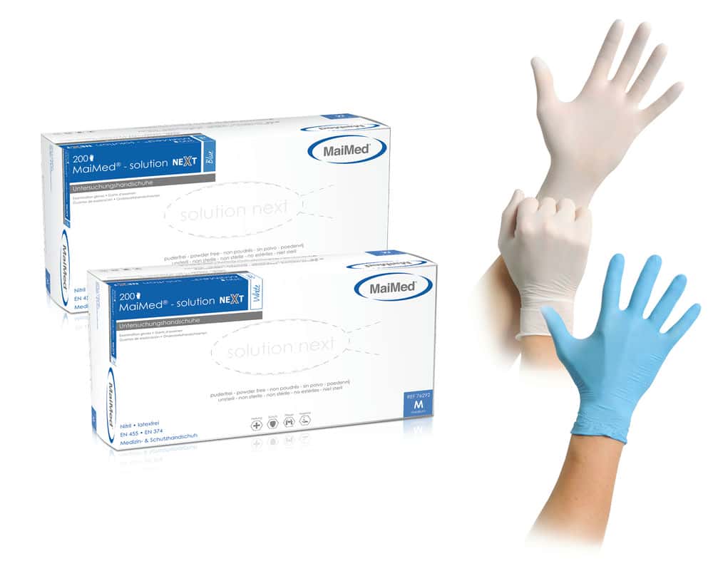 MaiMed® solution next PF Nitrilhandschuh