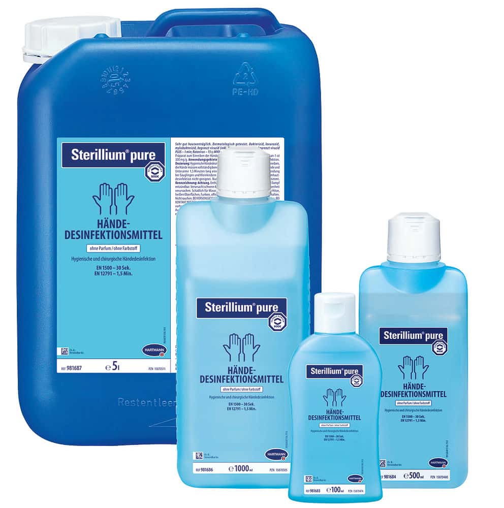 Sterillium® pure Haut- und Händedesinfektion, Biozid