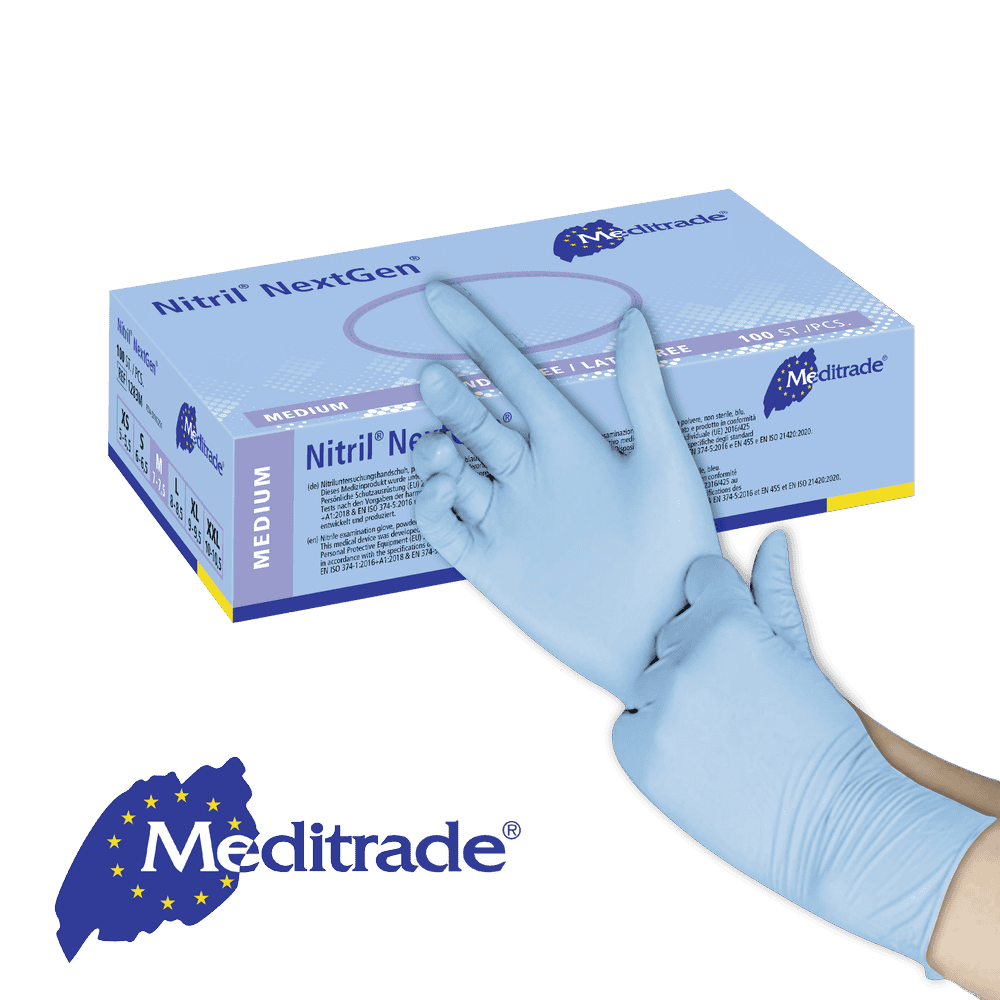 Meditrade Nitril NextGen® puderfrei Nitrilhandschuh