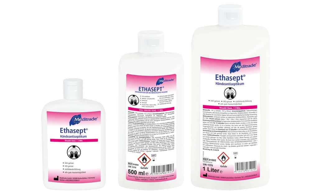 Meditrade Ethasept® Händedesinfektion biozid