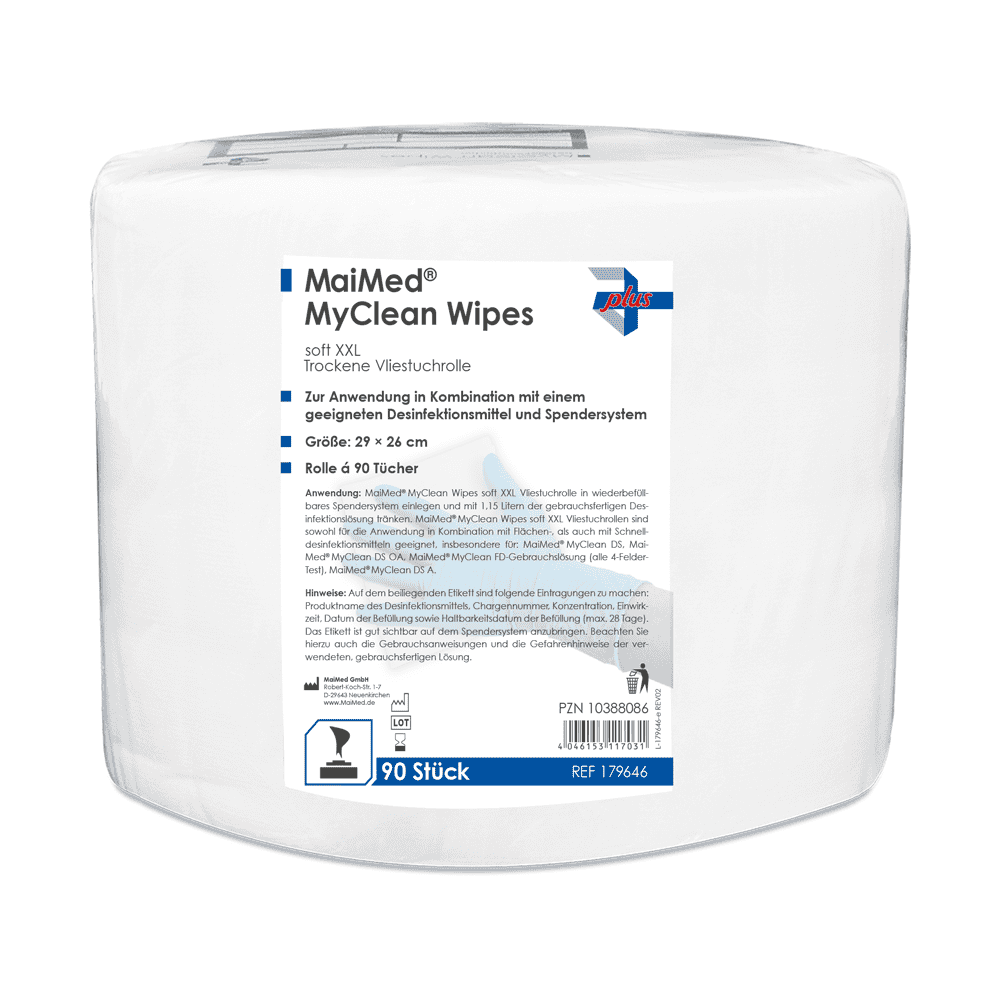 MaiMed® MyClean Wipes soft - Trockene Vliestuchrolle