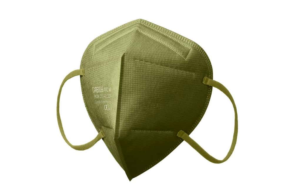 Akzenta FFP2 Faltmaske, ohne Ventil, in Farbe, 10er Box